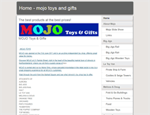 Tablet Screenshot of mojogifts.com